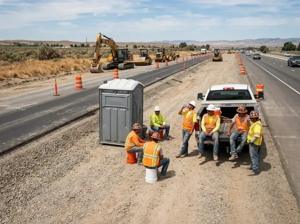 highway-road-construction-crew-007 — frequently asked questions, Porta Potty and Restroom Rentals in Woodville, FL